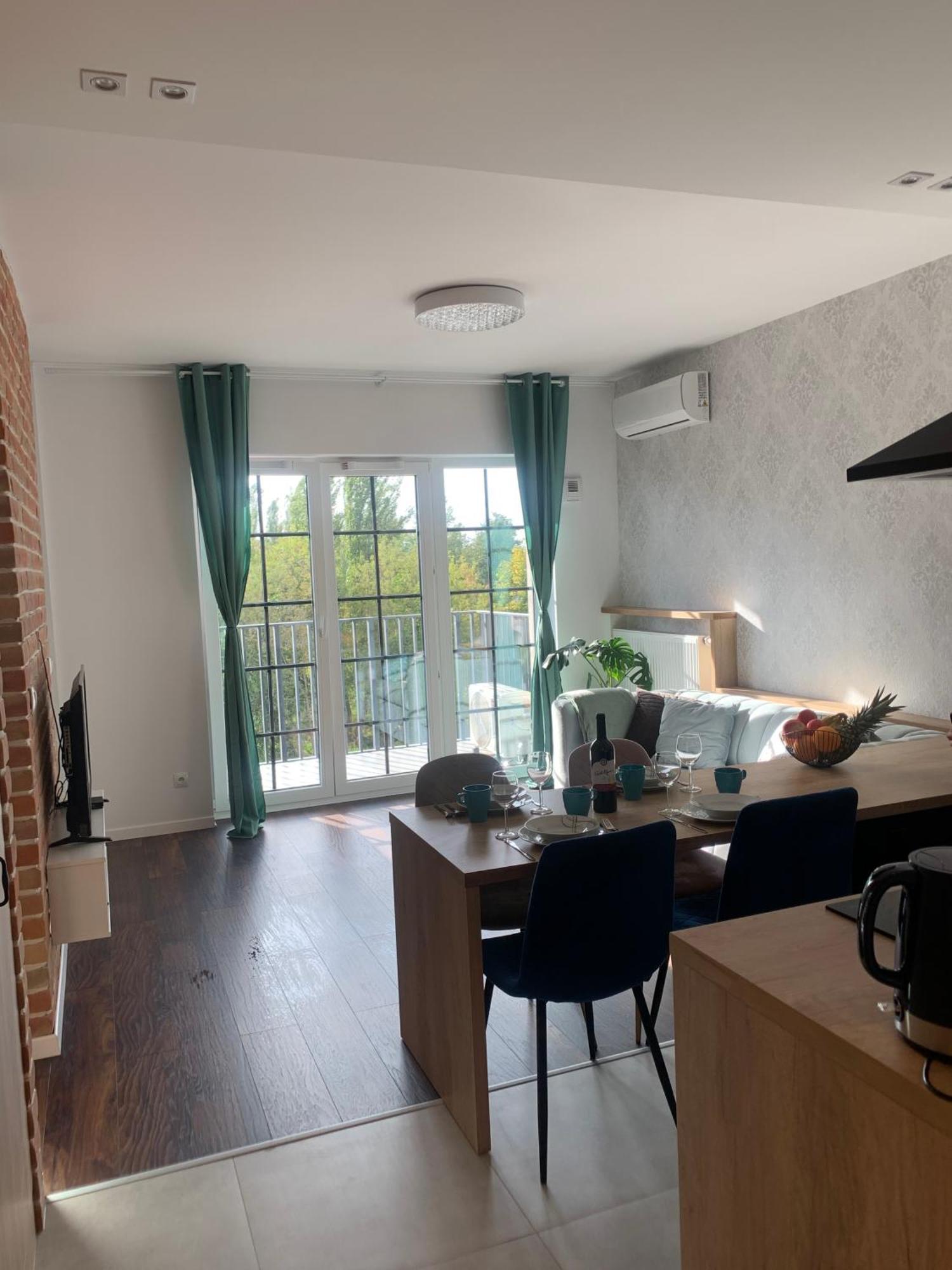Stylowy Apartament Przy Manufakturze W Samym Centrum Lodzi Ngoại thất bức ảnh